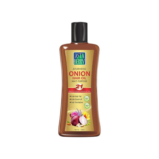 Astaberry Ayurvedic Onion Hair Oil - Buy in USA AUSTRALIA CANADA