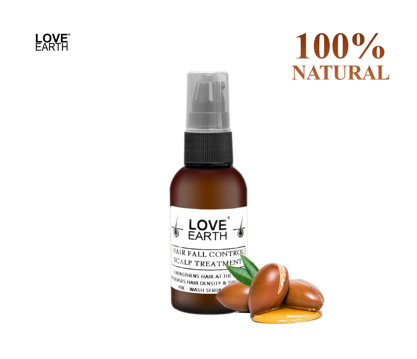 Love Earth Hair Fall Control Scalp Care Pre Wash