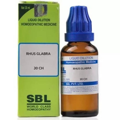 SBL Homeopathy Rhus Glabra Dilution