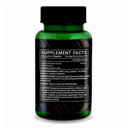 Livestamin Green Coffee Bean Extract Capsules