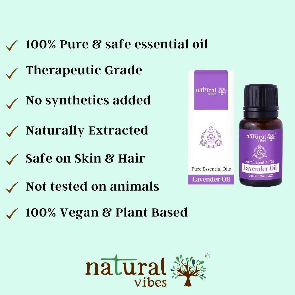 Natural Vibes Lavender Pure Essential Oil