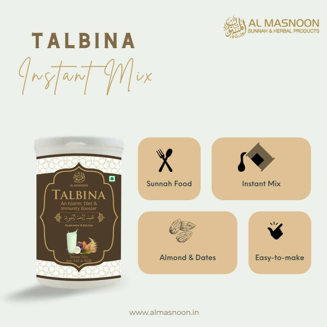 Al Masnoon Talbina (Almond & Dates) Instant Mix