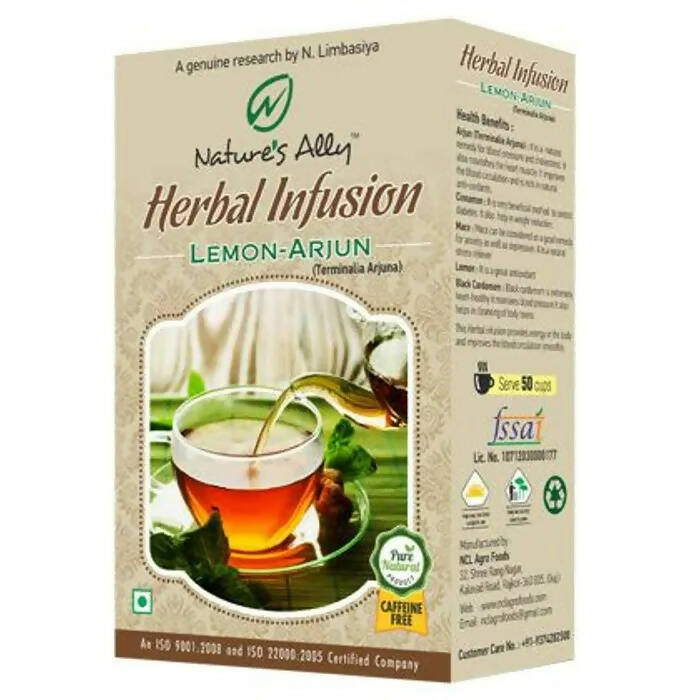 ???Natures Ally Lemon-Arjun Herbal Infusion - BUDNE