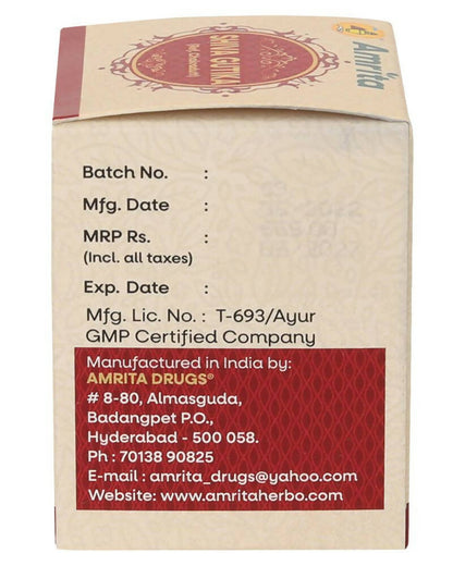 Amrita Shiva Gutika Tablets