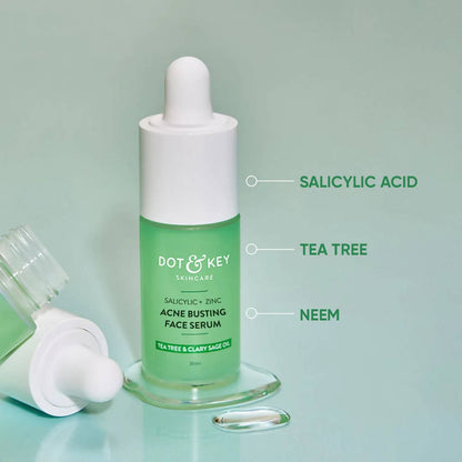 Dot & Key 2% Salicylic + Zinc Acne Busting Face Serum