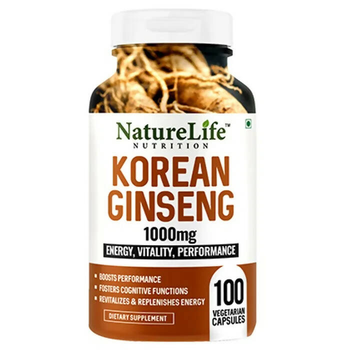 Nature Life Nutrition Korean Ginseng Capsules - BUDEN