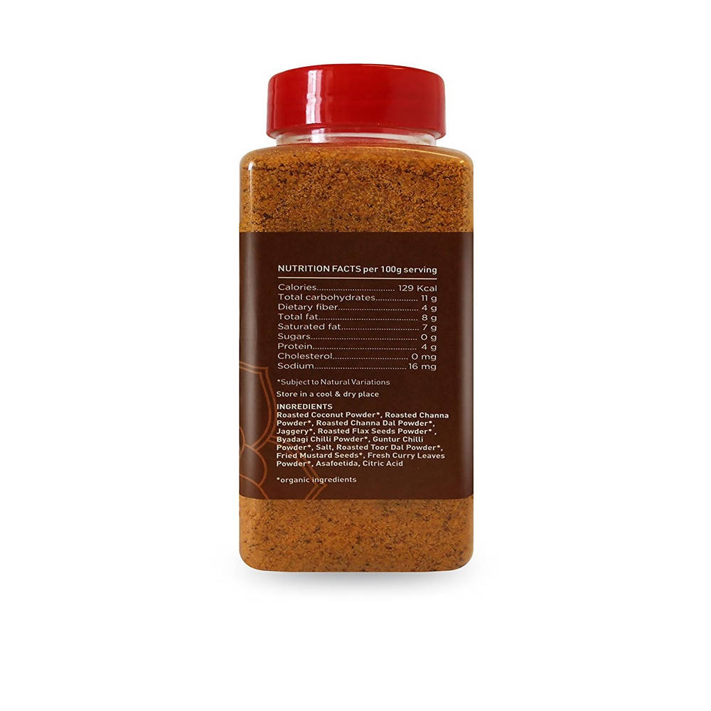 Pure & Sure Organic Chutney Powder With Coconut