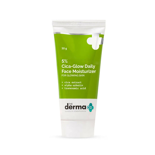 The Derma Co 5% Cica-Glow Moisturizer For Glowing Skin - buy in USA, Australia, Canada