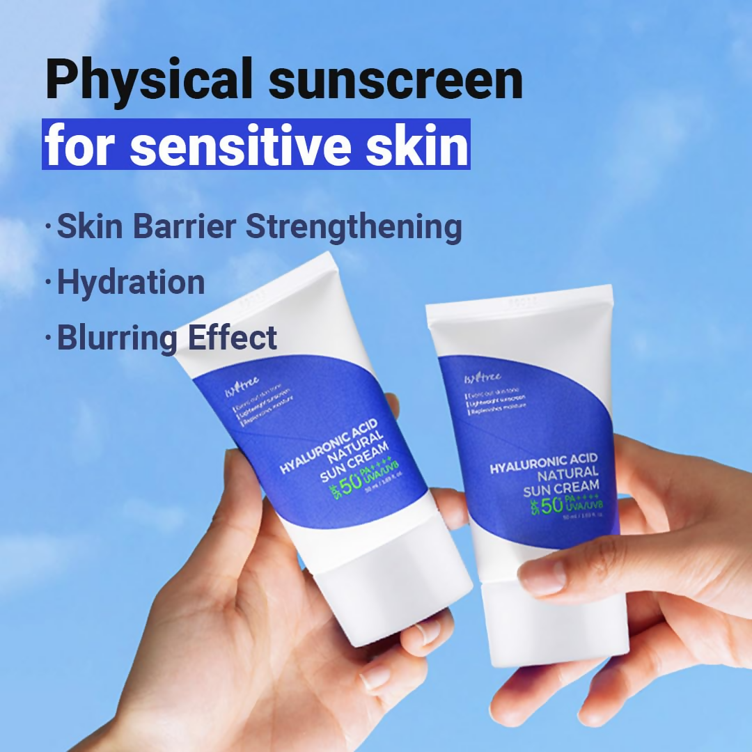 Isntree Hyaluronic Acid Natural Suncream SPF 50