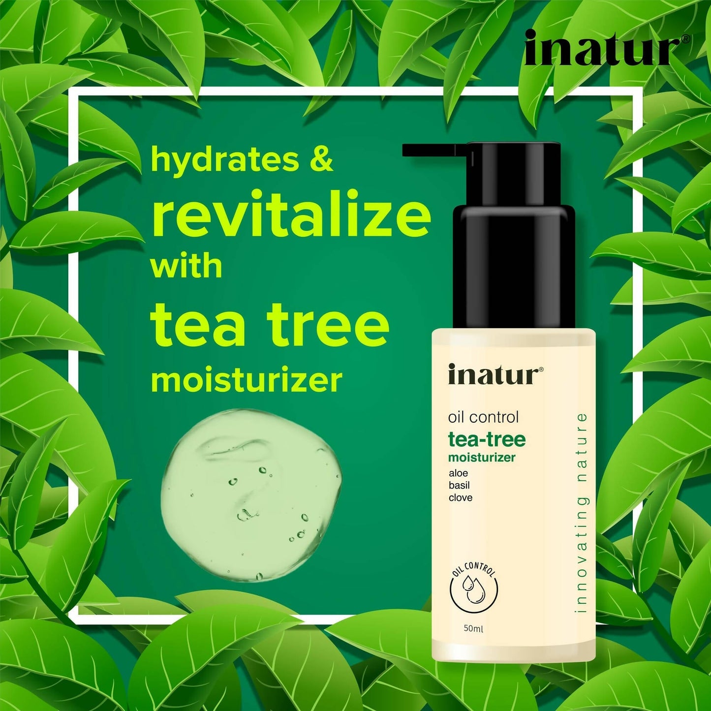 Inatur Tea Tree Facial Gel