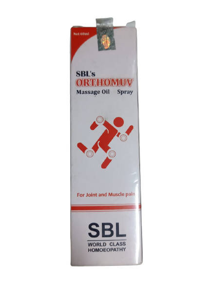 SBL Homeopathy Orthomuv Massage Oil Spray