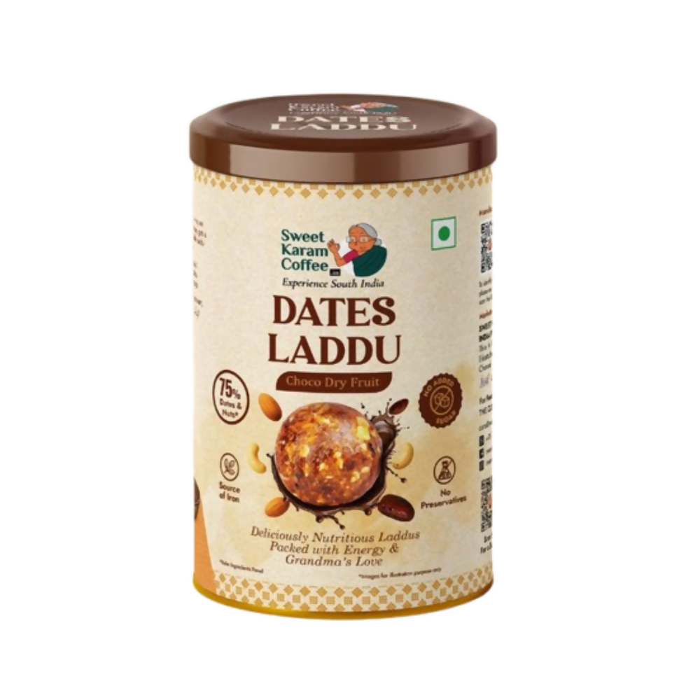 Sweet Karam Coffee Dates Laddu (Choco Dry Fruit)