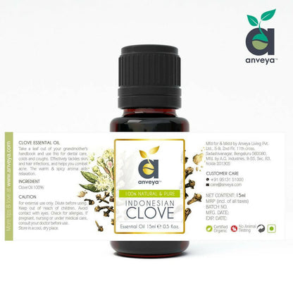 Anveya Clove Essential Oil