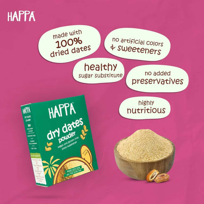 Happa Organic Dates Powder