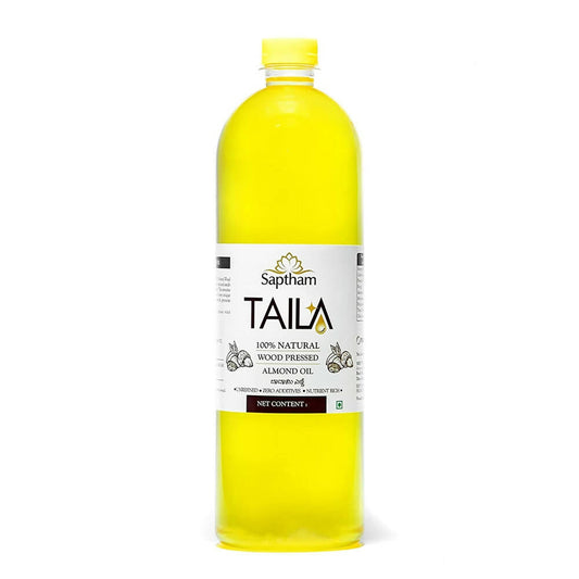 Saptham Taila 100% Wood Pressed Almond Oil