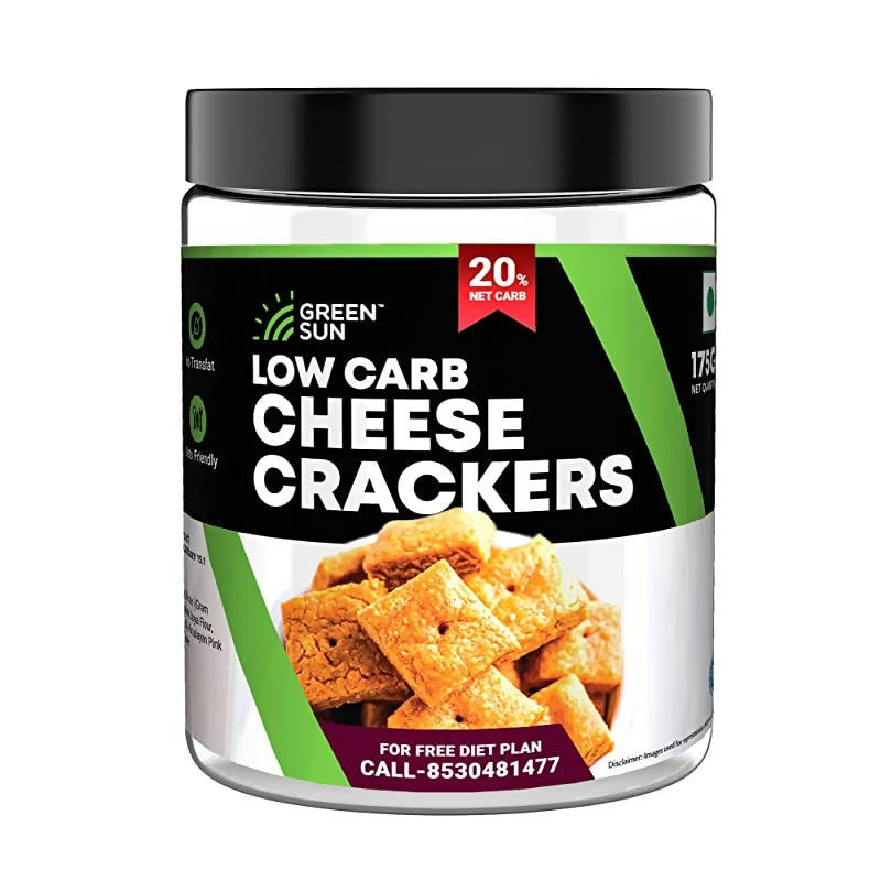 Green Sun Low Carb Cheese Crackers