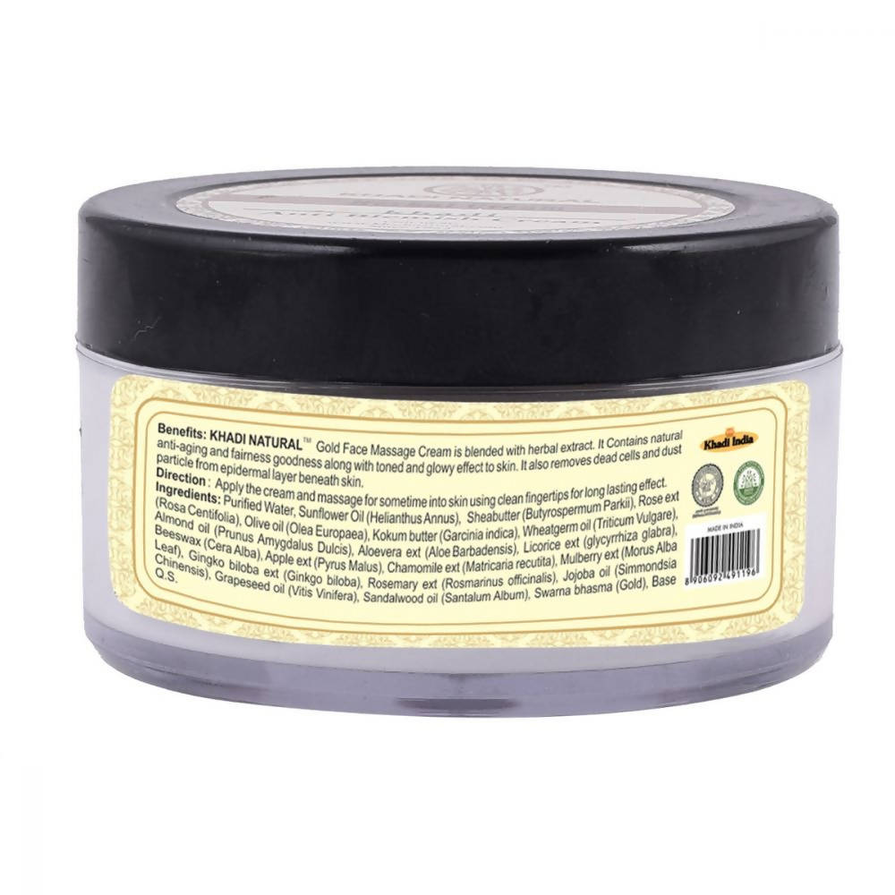 Khadi Natural Gold Herbal Face Massage Cream