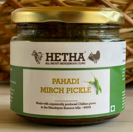 Hetha Mirch Achar/Himalayan Chilli Pickle - BUDNE