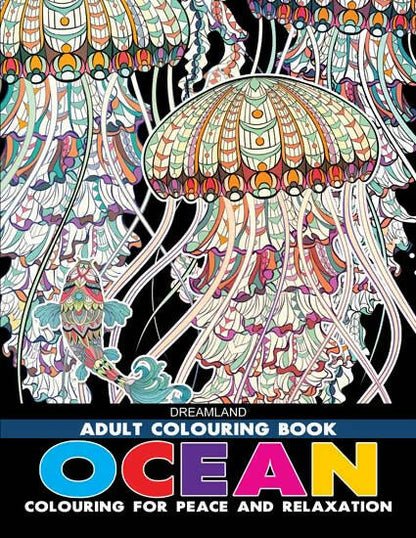 Dreamland Ocean- Colouring Book for Adults -  buy in usa 