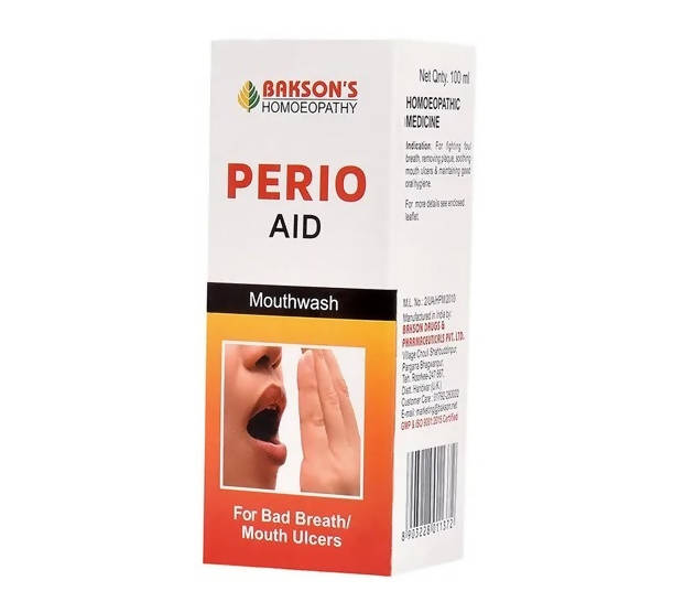 Bakson's Homeopathy Perio Aid Mouth Wash