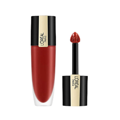 L'Oreal Paris Rouge Signature Matte Liquid Lipstick - 115 I Am Worth It - BUDNE