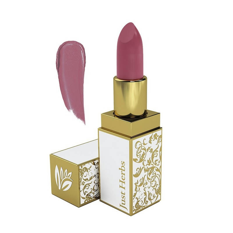 Just Herbs Herb Enriched Ayurvedic Lipstick (Krystal_2_Peachy_Pink) - BUDNE