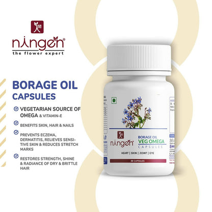 Ningen Borage Oil Capsules