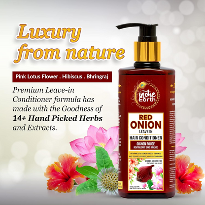 The Indie Earth Red Onion Leave-in Hair Conditioner