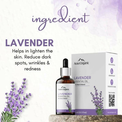 Aravi Organic Lavender Essential Oil