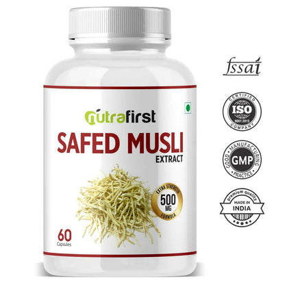 Nutrafirst Safed Musli Extract Capsules