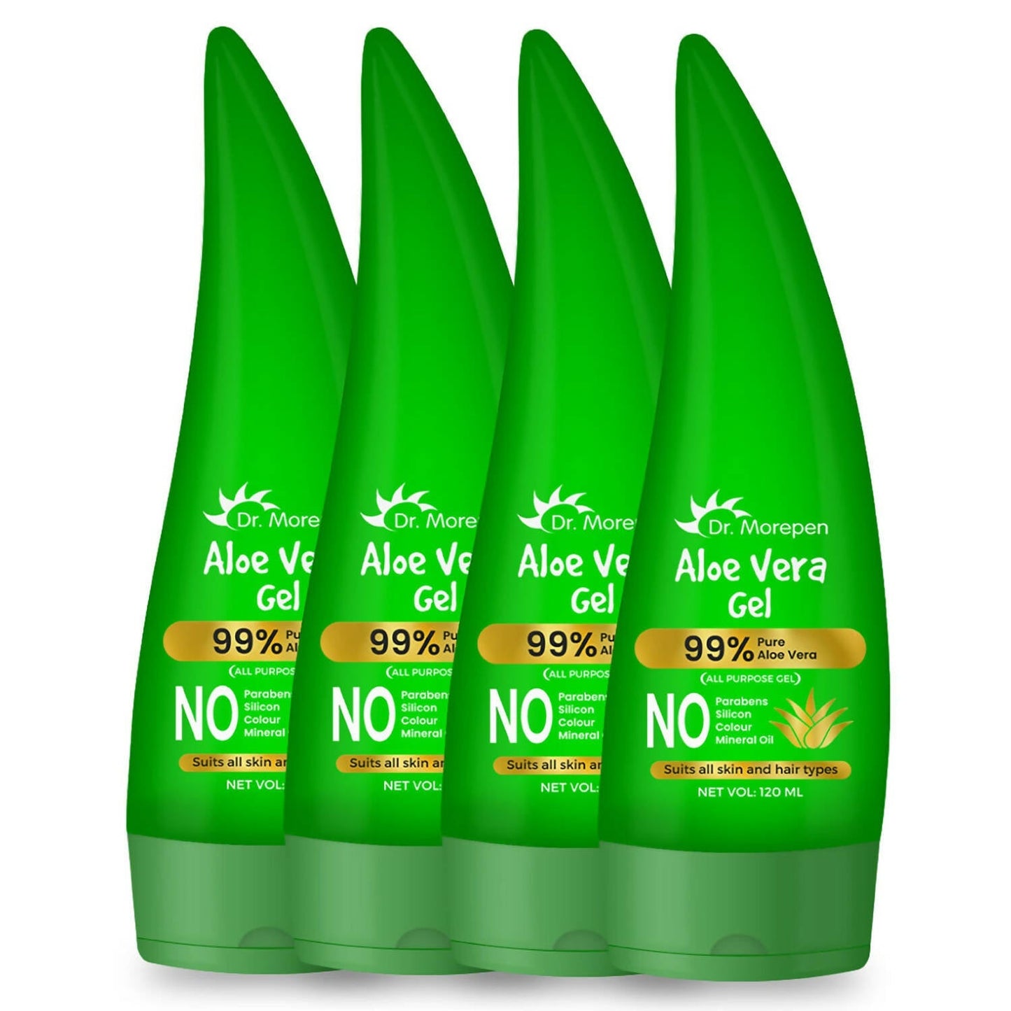 Dr. Morepen 99% Pure Aloe Vera Gel for Glowing Skin & Healthy Hair - usa canada australia