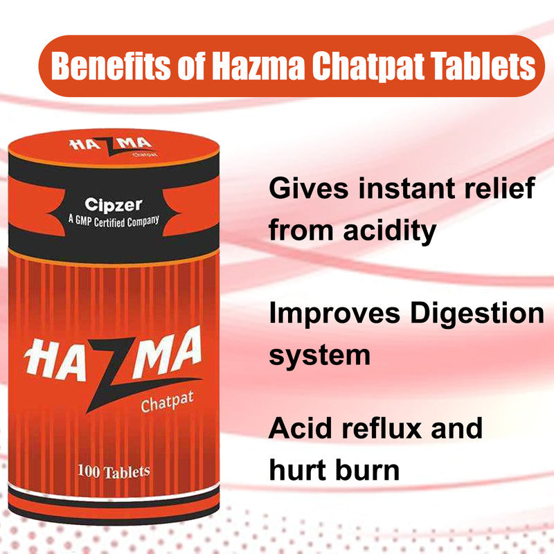 Cipzer Hazma Chatpat Tablets -  usa australia canada 