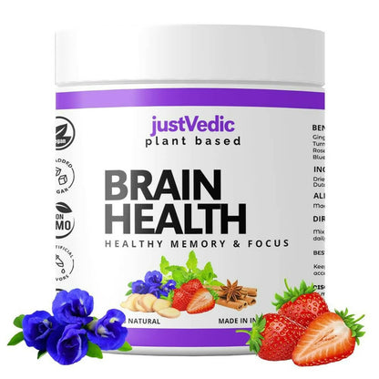 Just Vedic Brain Health Drink Mix - usa canada australia