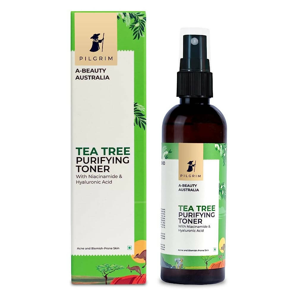 Pilgrim Tea Tree & 2% Niacinamide Purifying Toner for Oily Skin - BUDNEN