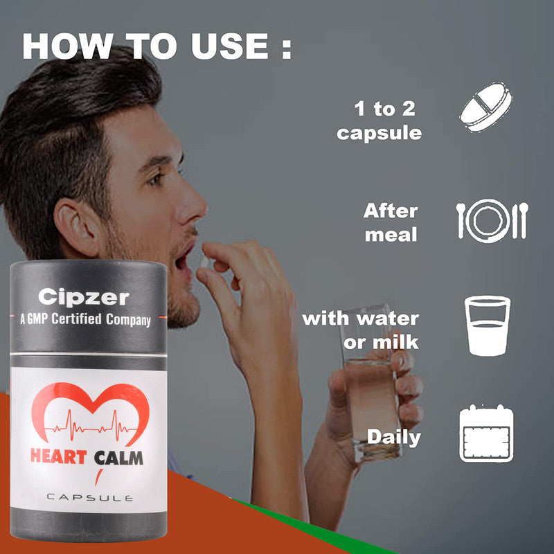 Cipzer Heart Calm Capsules