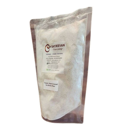 Satjeevan Organic Stone-Ground Jau Barley Flour