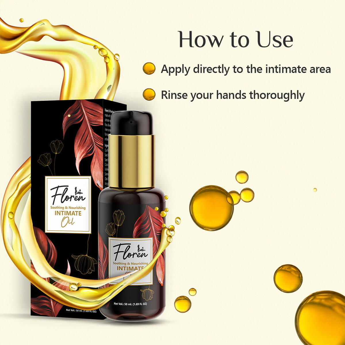 Floren Intimate Hygiene Wash & Intimate Oil for Women