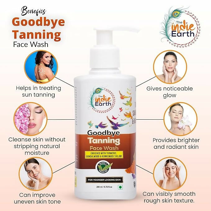 The Indie Earth Goodbye Tanning (Skin Lightening) Facewash