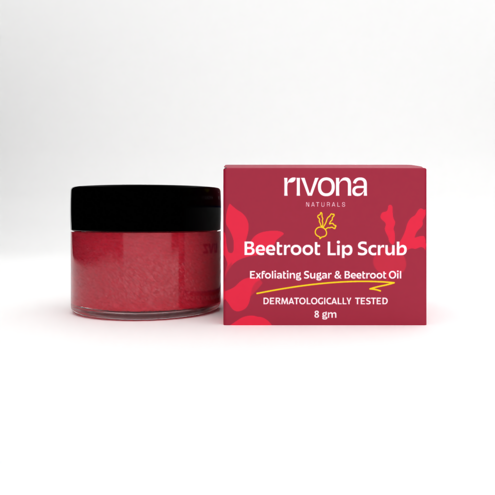 Rivona Naturals Beetroot Lip Scrub