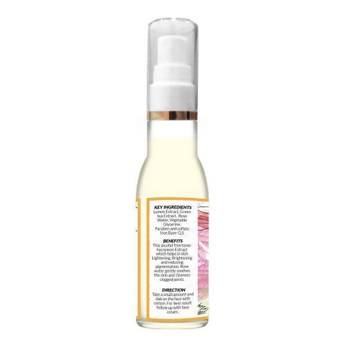 Mirah Belle Green Tea Lemon Skin Brightening Face Toner