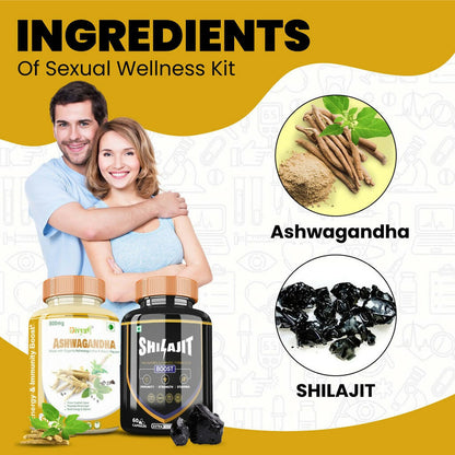 Divya Shree SJ Capsule and Ashwagandha Capsule Combo