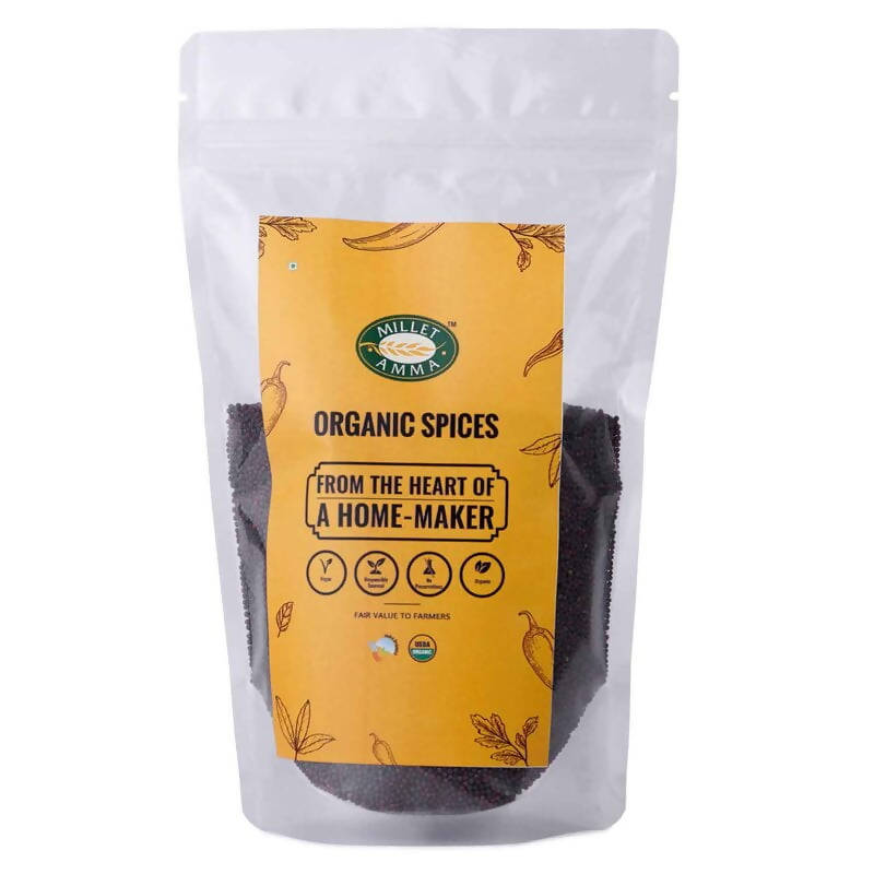 Millet Amma Organic Mustard Brown Small Seeds