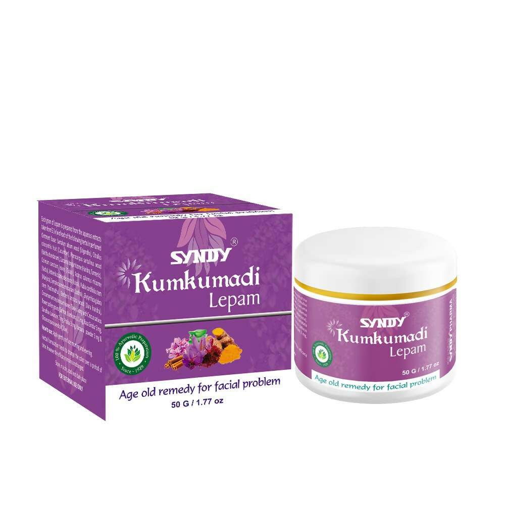 Syndy Pharma Kumkumadi Lepam for Acne, Pimples, Dark Spots, Skin Glow - BUDNE