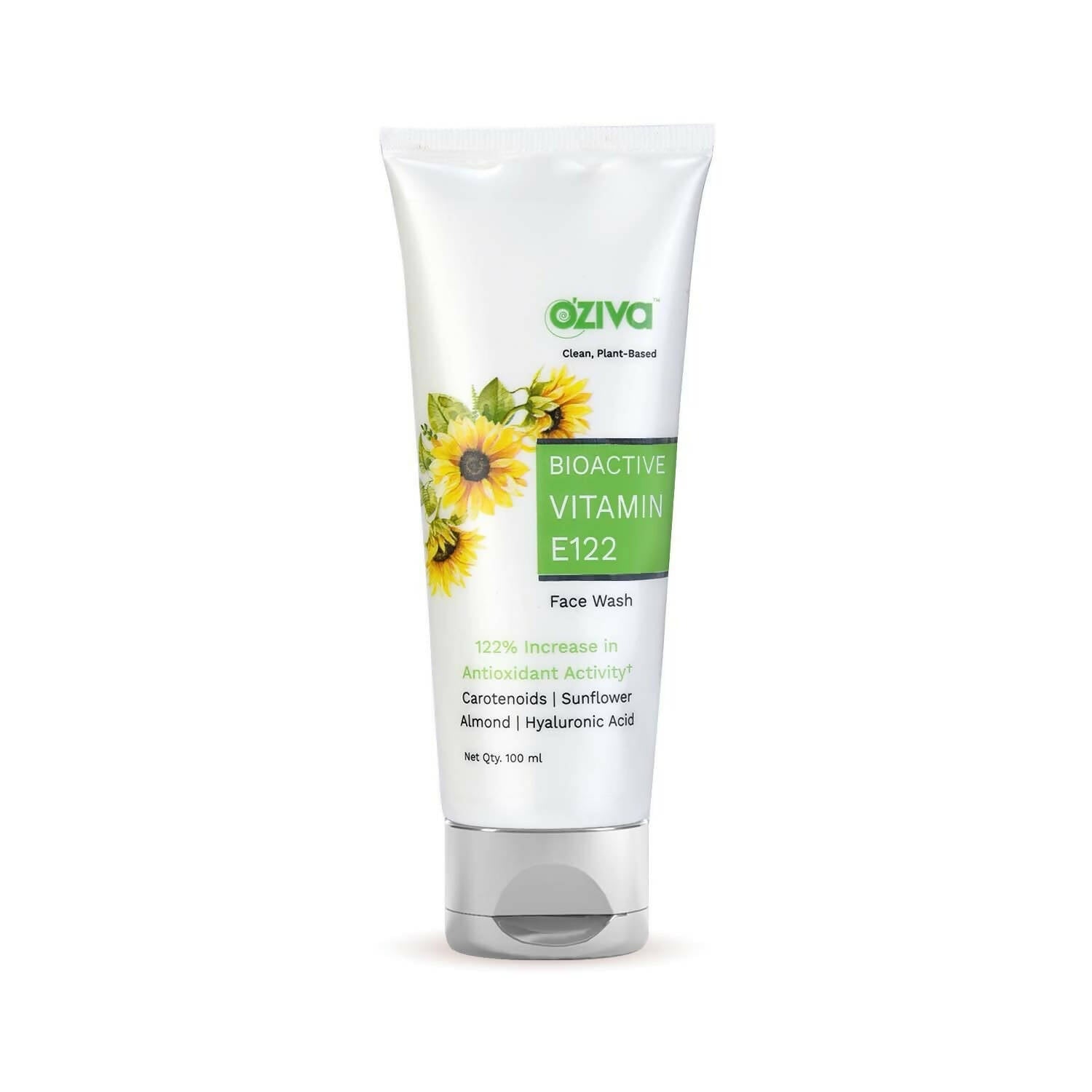 OZiva Bioactive Vitamin E122 Face Wash - BUDNE