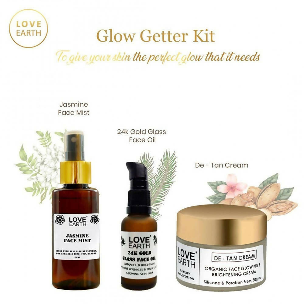 Love Earth Glow Getter Kit Face Glow