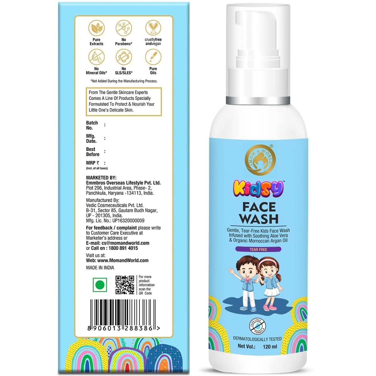 Mom & World Kidsy Face Wash