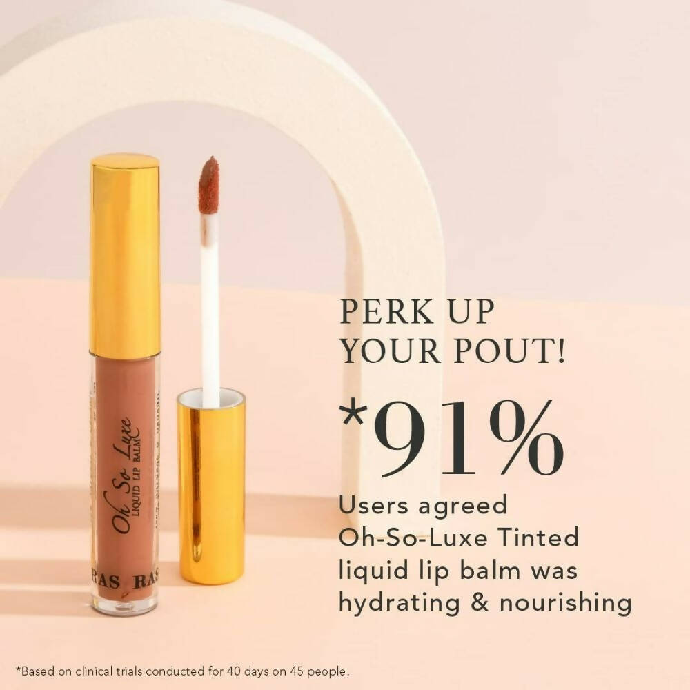 Ras Luxury Oils Oh-So-Luxe Liquid Lip Balm Nude Brown