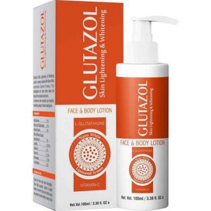 Glutazol Skin Lightening & Whitening Face & Body Lotion -  USA 