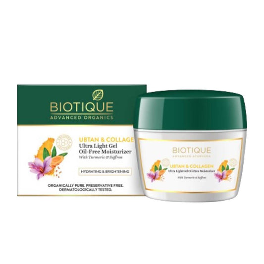 Biotique Ubtan & Collagen Ultra Light Gel Oil Free Moisturizer