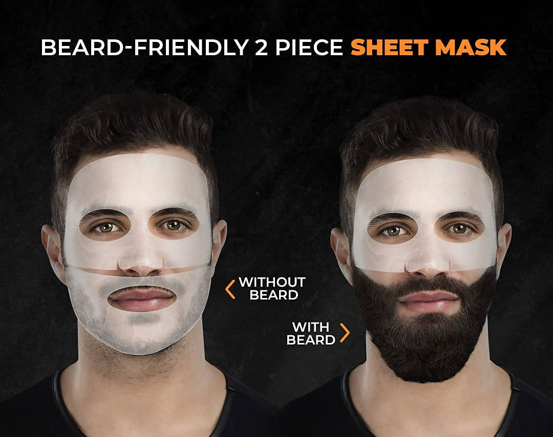 Beardo Night Shot Vitamin C Sheet Masks